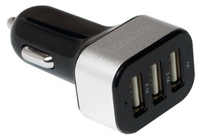 LogiLink USB KFZ-Ladegerät, 12-24 V DC, 5.100 mA