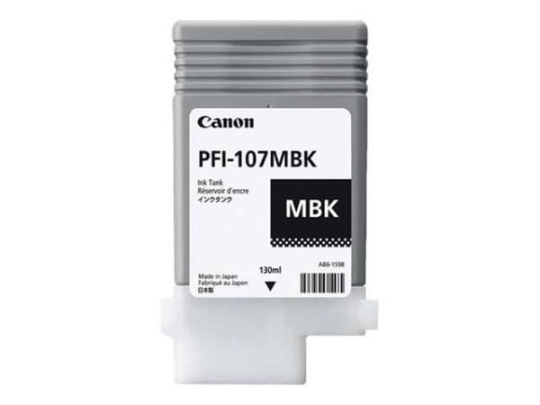 CANON PFI 107 MBK mattschwarz Tintenbehälter 6704B001