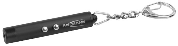 ANSMANN Laserpointer "2in1", schwarz