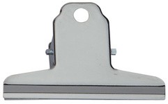 MAUL Briefklemmer aus Stahl, Farbe: nickel, Breite: 75 mm