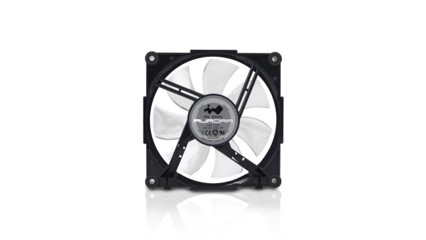 IN WIN Aurora RGB-LED Lüfter 3er Pack 120mm schwarz / weiß AURORA BLACK/WHITE