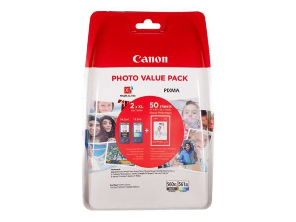 CANON PG-560XL/CL-561XL Photo Value Pack 3712C004