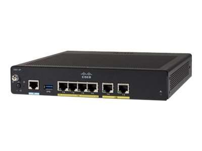CISCO SYSTEMS C931 ROuter with 2 GE WAN and 4 GE LANpo C931-4P