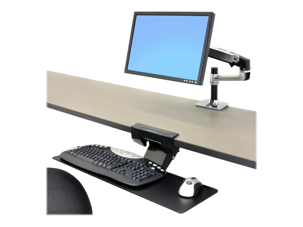 ERGOTRON ERGOTRON Tray Keyboard Retractable Black E-Coat