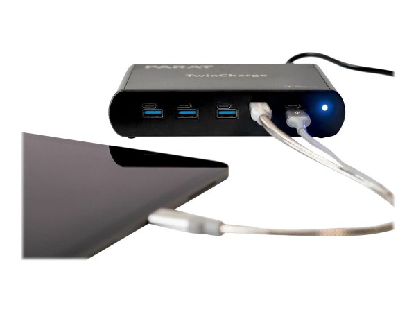 PARAT PARAT PARAPROJECT TC5 TwinCharge für 5 Geräte USB-A / USB-C