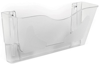 deflecto Wandprospekthalter "DocuPockets", DIN A4 hoch