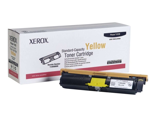 XEROX Phaser 6120 Gelb Tonerpatrone 113R00690