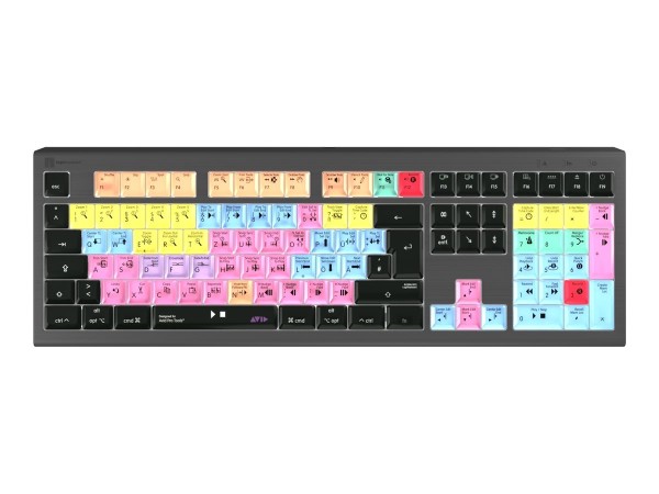 LOGIC-KEYBOARD Logickeyboard Avid Pro Tools Astra Kabelgebunden Tastatur De LKB-PT-A2M-DE