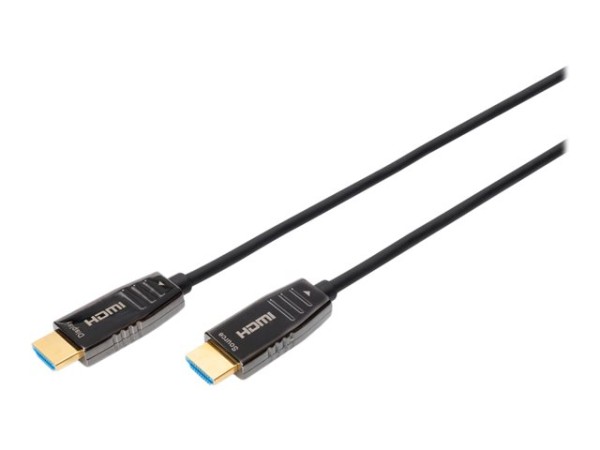 DIGITUS HDMI AOC Hybrid Glasfaser Anschlusskabel Typ A M/M 30m UHD 8K60Hz C AK-330126-300-S