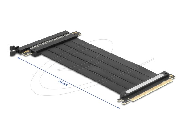 DELOCK DELOCK 81508, PCIe, PCIe, Männlich, Schwarz, 0,3 m, 1 Stück(e)
