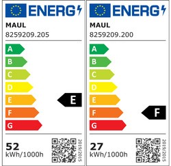 MAUL LED-Stehleuchte MAULsirius sensor, dimmbar, schwarz