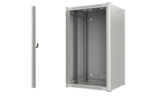 EET Lanview 19" 20U W=600mm D=560mm H=1000mm WALLMOUNT PRO WHITE (RWP20U56WH)