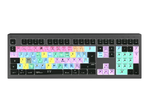 LOGIC-KEYBOARD Apple Final Cut Pro X Astra 2 UK Mac - Tastatur LKB-FCPX10-A2M-UK