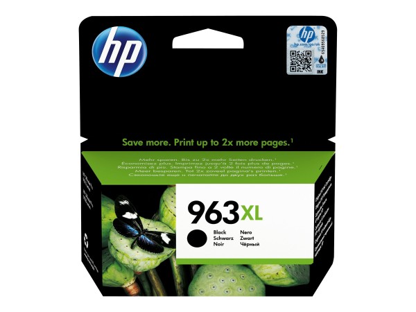 HP 963XL High Yield Black Ink Cartridge 3JA30AE#301