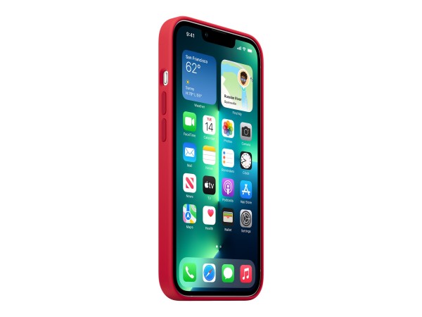 APPLE APPLE iPhone 13 Pro Silicone Case with MagSafe  (PRODUCT)RED