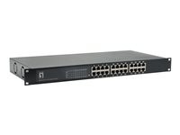 LEVELONE LEVEL ONE LevelOne Switch 48,3cm 24x GEP-2421W150 Gbps 802.3af/at PoE