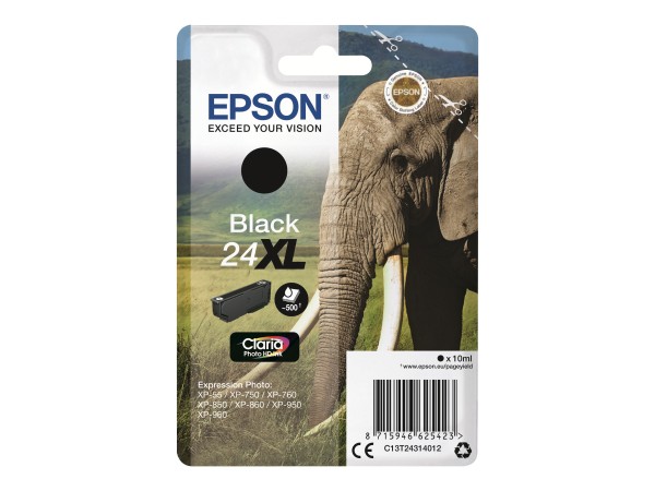 EPSON EPSON 24XL XL Schwarz Tintenpatrone