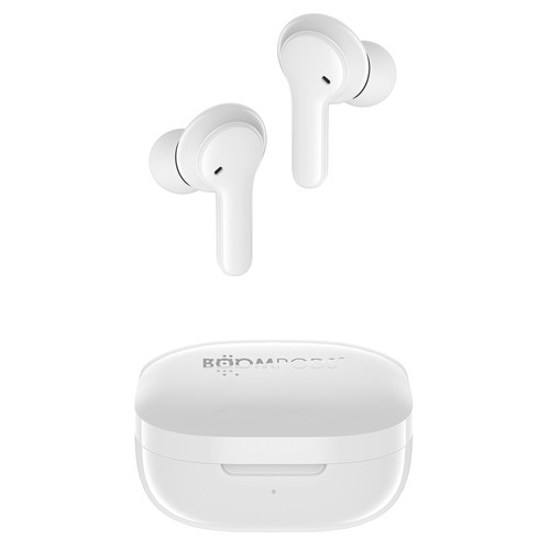 BOOMPODS LTD. Boompods Bassline Compact In Ear Kopfhörer Bluetooth® Weiß He BCOWHT