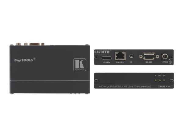KRAMER TP-573 HDMI-CAT Sender / Transmitter mit IR und RS232 (1x HDMI auf 1 TP-573