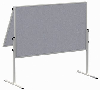 MAUL Moderationstafel solid, klappbar, 1.200 x 1.500, grau