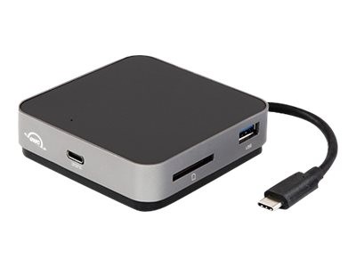 OWC USB-C Reise Dock USB 3.1 4K Space Grau OWCTCDK5P2SG