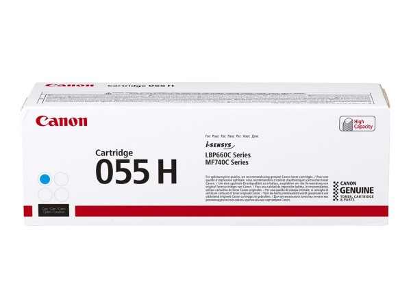 Canon Toner für Canon Laserdrucker i-SENSYS LBP663, cyan 3019C002