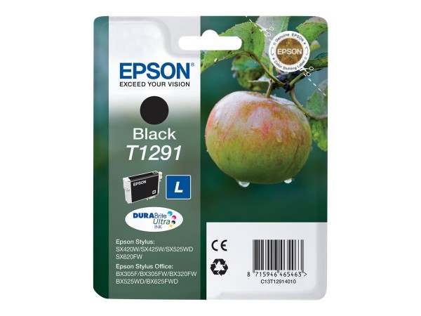 EPSON EPSON T1291 Schwarz Tintenpatrone