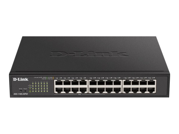 D-LINK 24-Port PoE Gigabit Smart Switch DGS-1100-24PV2