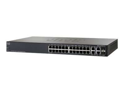 CISCO SYSTEMS CISCO 24-port 10/100 PoE+ Managed Switch w/Gig Uplinks SF300-24PP-K9-EU