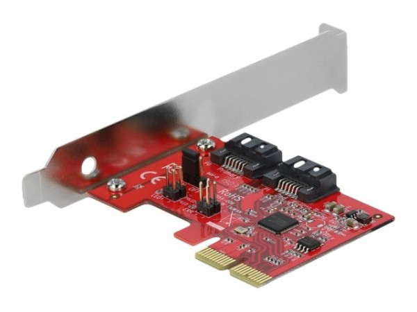 DELOCK DELOCK 2 Port SATA PCI Express Karte mit RAID 1 - Spiegelung bestehender Daten