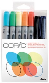 COPIC Marker ciao, 7er Set "Doodle Kit Rainbow"