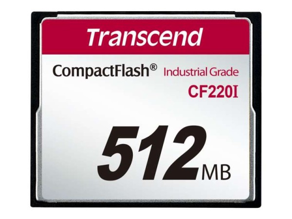 TRANSCEND CFCard 512MB Industrial UDMA5 TRANSCEND CFCard 512MB Industrial U TS512MCF220I