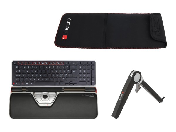 CONTOUR CONTOUR RollerMouse Red Plus Travelkit