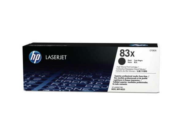 HP 83X Schwarz LaserJet Tonerpatrone (CF283X) CF283X