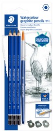 STAEDTLER Bleistift-Set Mars Lumograph aquarell, Blister