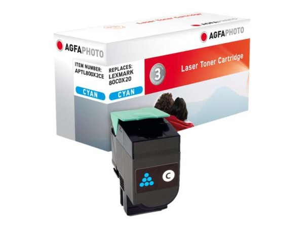 AGFAPHOTO Cyan Tonerpatrone APTL800X2CE