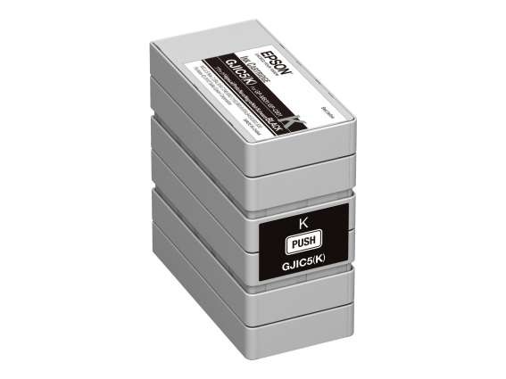 EPSON GJIC5(K) Schwarz Tintenpatrone C13S020563