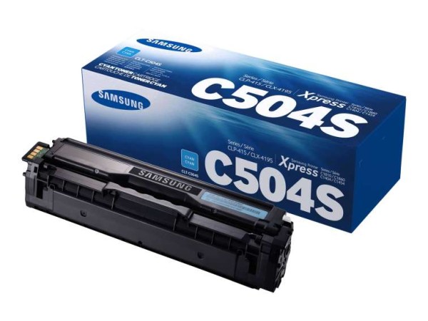 SAMSUNG CLT C504S Cyan Tonerpatrone (SU025A) SU025A