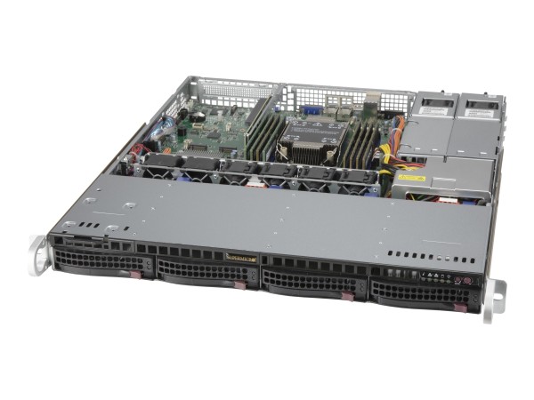 SUPERMICRO SUPERMICRO Server Geh Super Micro 1U/2x400W/4x3.5"    813MF2TQC4-R407CB