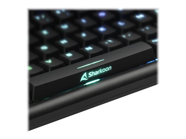SHARKOON SKILLER SGK30 schwarz, ES-Layout, Huano Blue 4044951030873