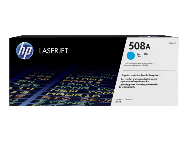 HP 508A Cyan LaserJet Tonerpatrone (CF361A) CF361A
