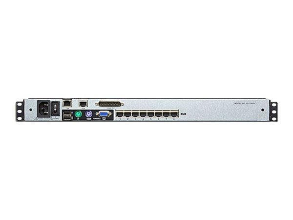ATEN KL1508AiM KVM Over IP Switch, 8 Port, 43cm LCD, VGA, PS/2-USB, Tastaur KL1508AIM D