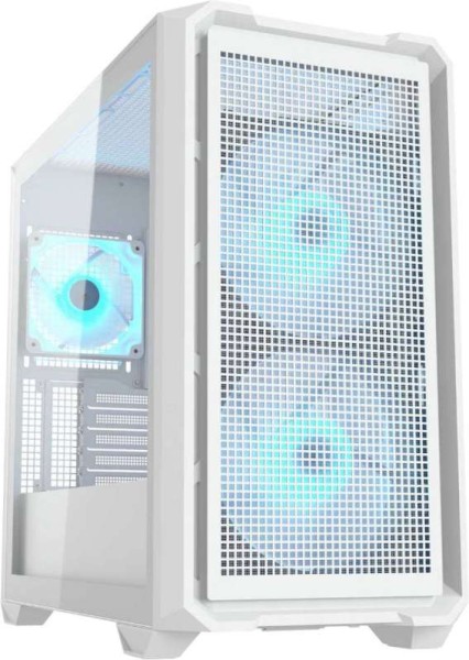 COUGAR GAMING Gehäuse Mini-Tower MX600 Mini, ARGB, Weiß CGR-5GC9W-RGB