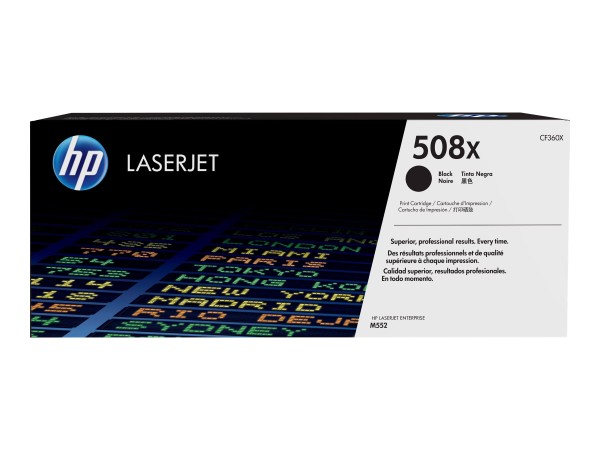 HP HP 508X Schwarz LaserJet Tonerpatrone (CF360X)