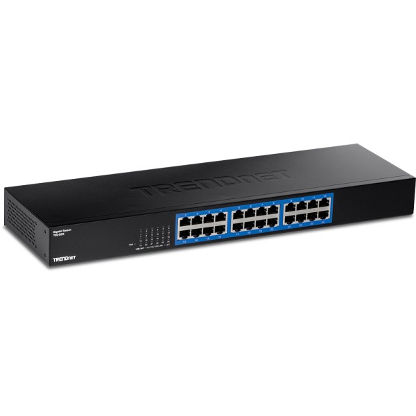 TRENDNET TRENDnet Switch 24 Port Gbit 19" Metall