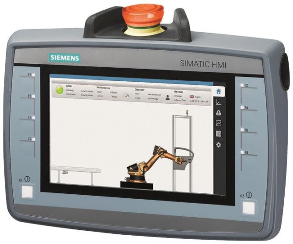 SIEMENS SIEMENS 6AV2125-2GB23-0AX0 6AV21252GB230AX0 SIMATIC HMI KTP700F
