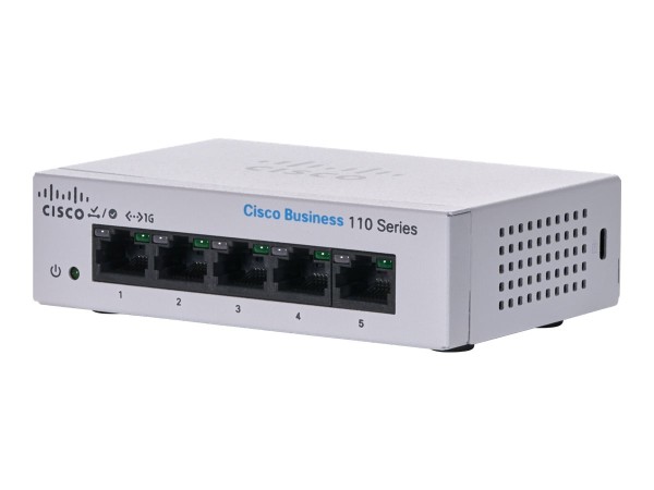 CISCO SYSTEMS CISCO CBS110 Unmanaged 5-port GE Desktop CBS110-5T-D-EU