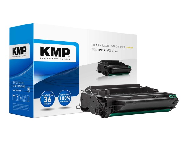 KMP KMP H T94 Schwarz Tonerpatrone
