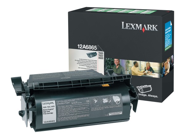 LEXMARK Schwarz Tonerpatrone 0012A6865