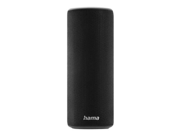 HAMA Pipe 3.0 Bluetooth, wasserdicht IPX5, 10 Licht-Modi, 24W, schwarz 00188202